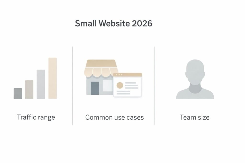 small website cloud hosting