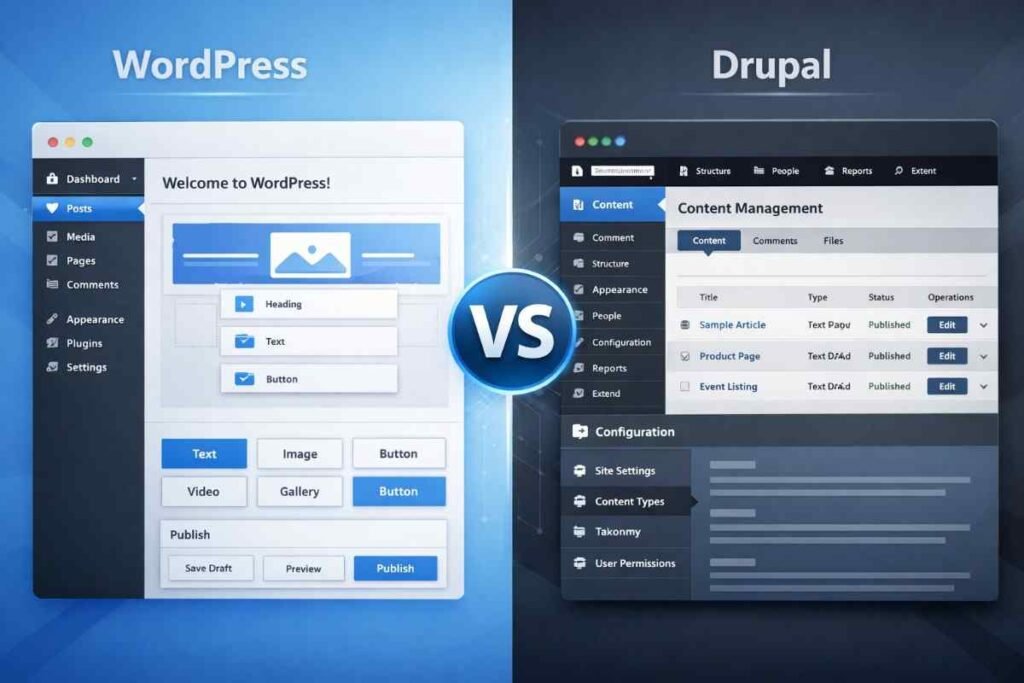 Drupal vs WordPress